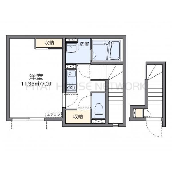 代表的な間取のため実際の間取とは異なる場