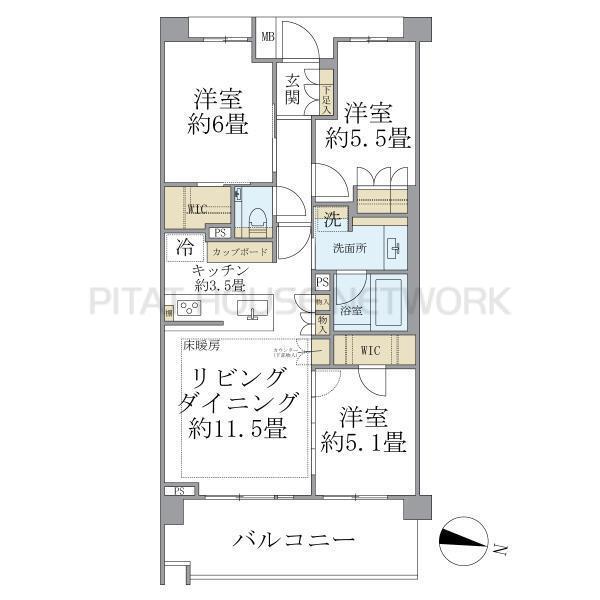 間取図(平面図)