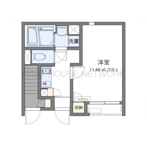 代表的な間取のため実際の間取とは異なる場