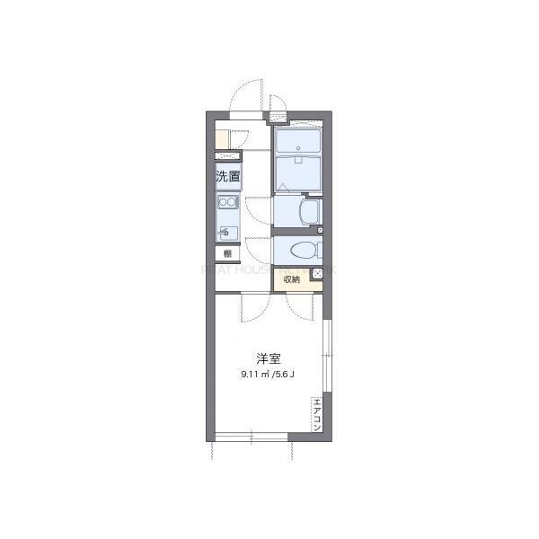 代表的な間取のため実際の間取とは異なる場