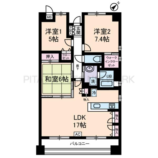 間取図(平面図)