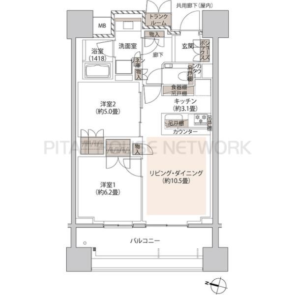 間取図(平面図)