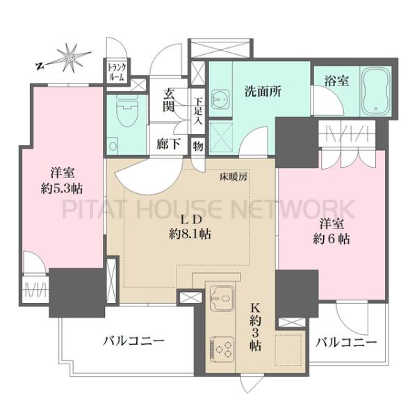 間取図(平面図)