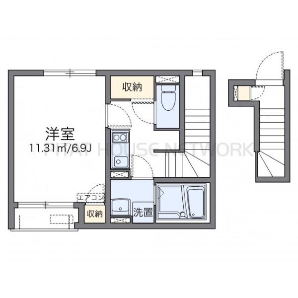 代表的な間取のため実際の間取とは異なる場