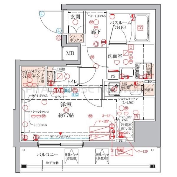 間取図(平面図)