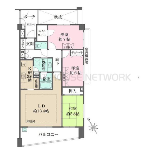 間取図(平面図)