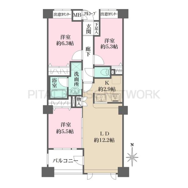 間取図(平面図)