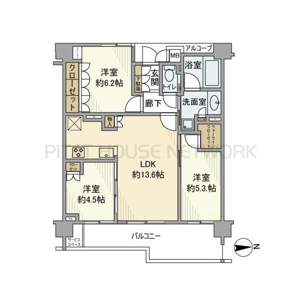 間取図(平面図)