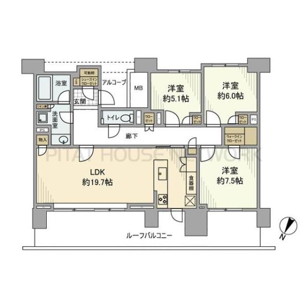 間取図(平面図)