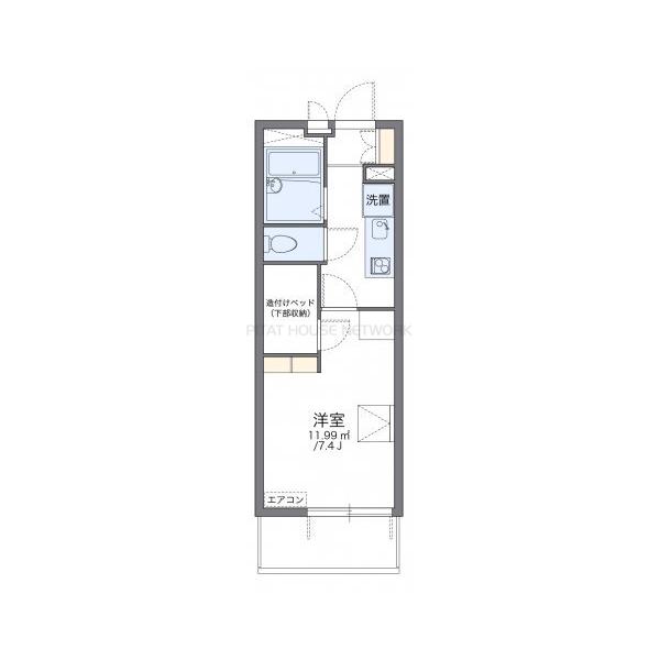 代表的な間取のため実際の間取とは異なる場