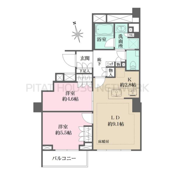 間取図(平面図)