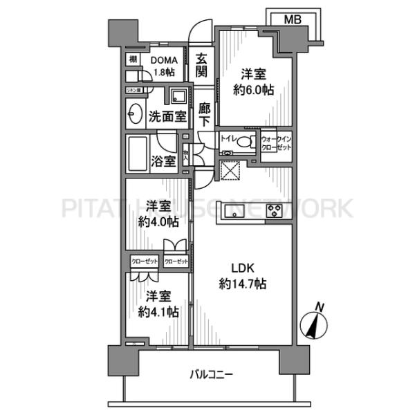 間取図(平面図)