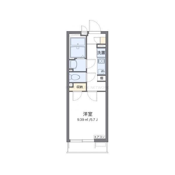 代表的な間取のため実際の間取とは異なる場