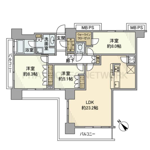 間取図(平面図)