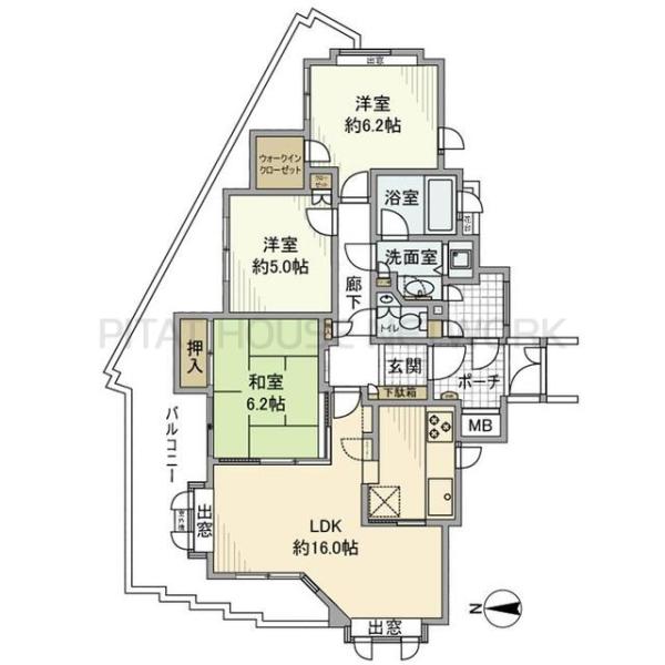 間取図(平面図)