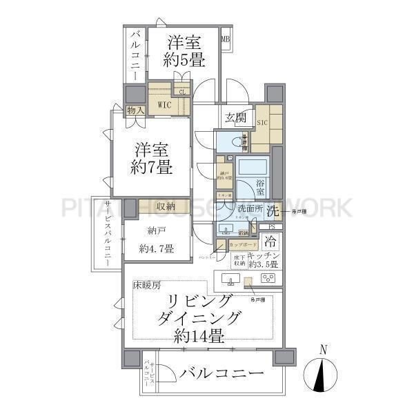 間取図(平面図)
