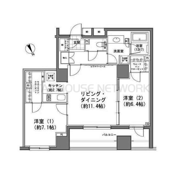 間取図(平面図)