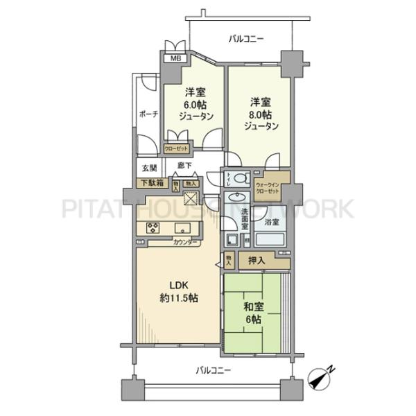 間取図(平面図)