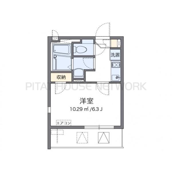 代表的な間取のため実際の間取とは異なる場