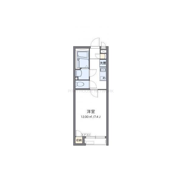 代表的な間取のため実際の間取とは異なる場