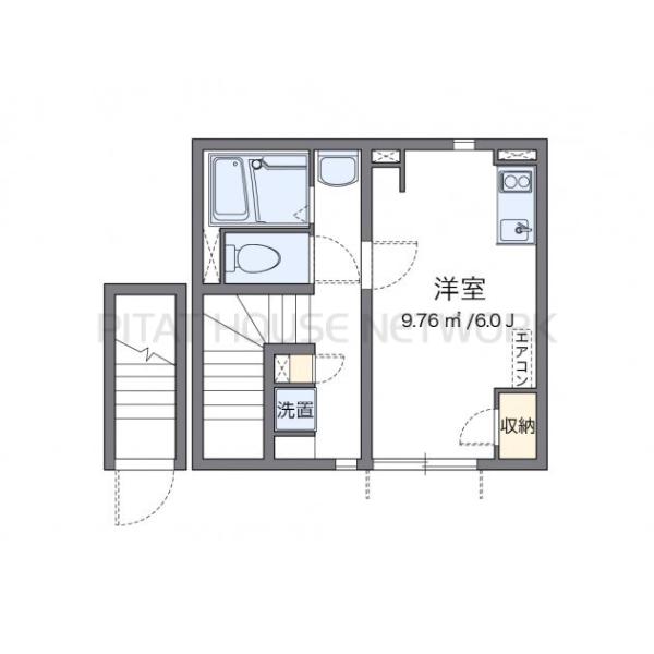 代表的な間取のため実際の間取とは異なる場