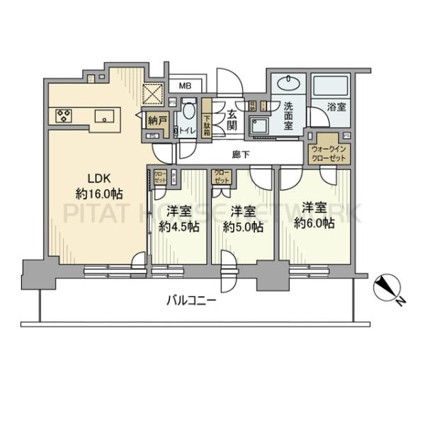 間取図(平面図)