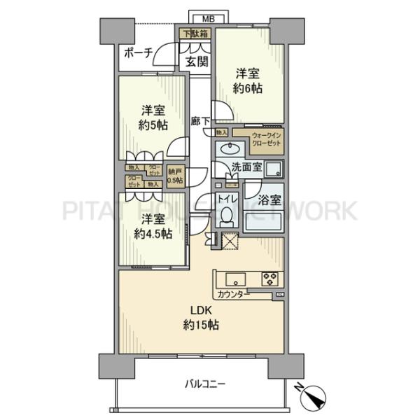 間取図(平面図)