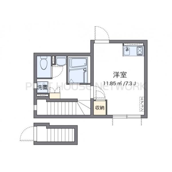 代表的な間取のため実際の間取とは異なる場