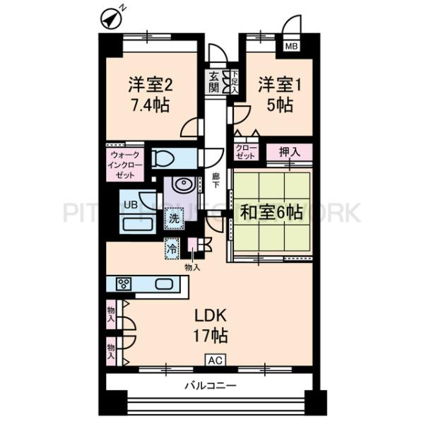 間取図(平面図)
