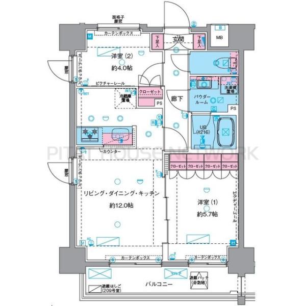 間取図(平面図)