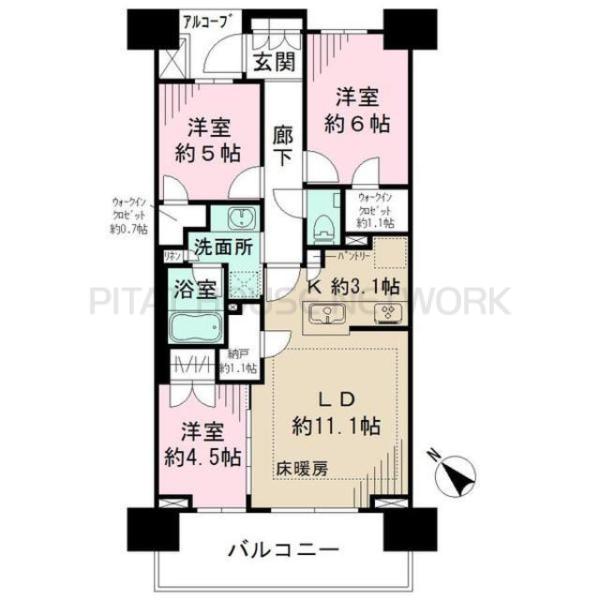 間取図(平面図)