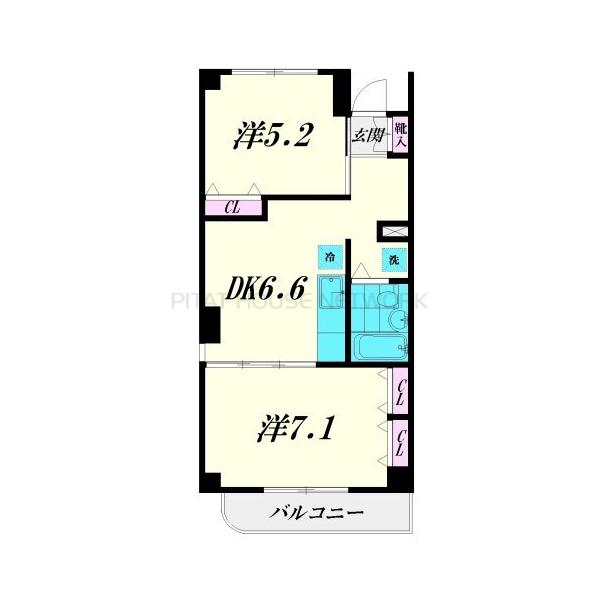 間取図(平面図)