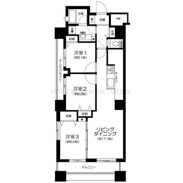間取図(平面図)