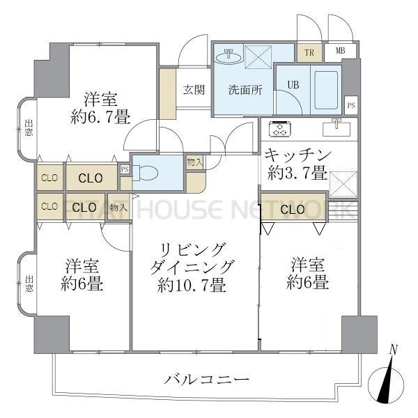 間取図(平面図)