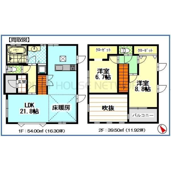 間取図(平面図)