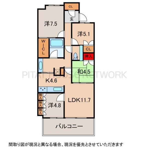 間取図(平面図)