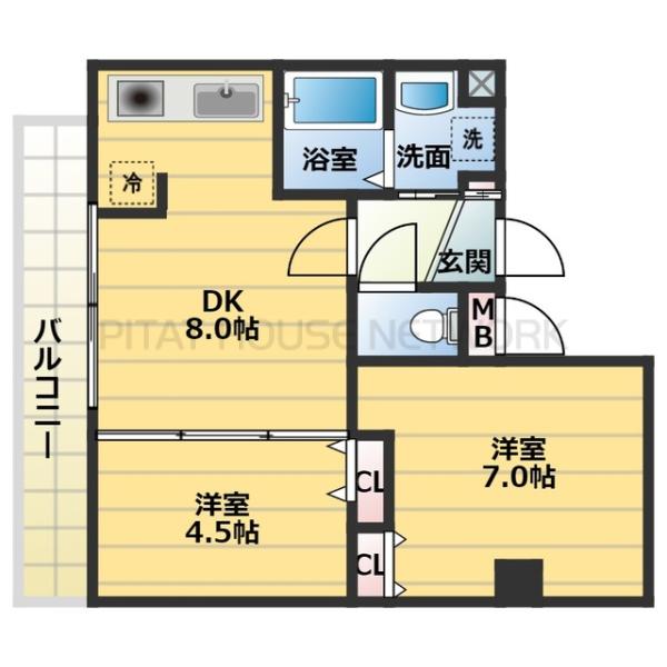 間取図(平面図)