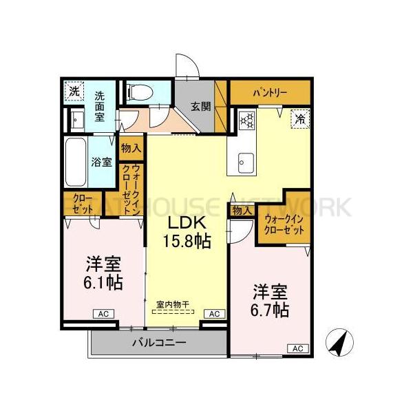 間取図(平面図)