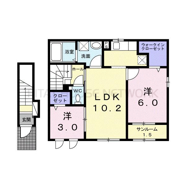 ボニートⅢ 間取り図写真