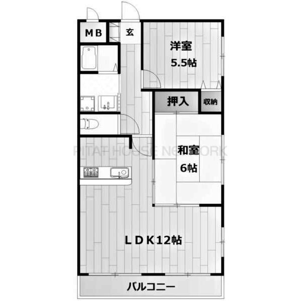 間取図(平面図)