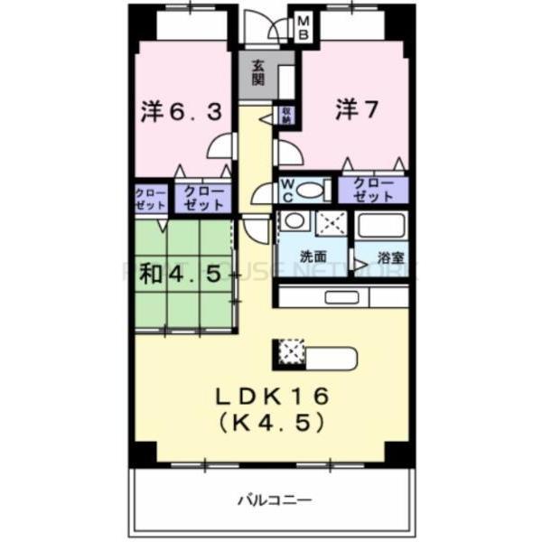 間取図(平面図)