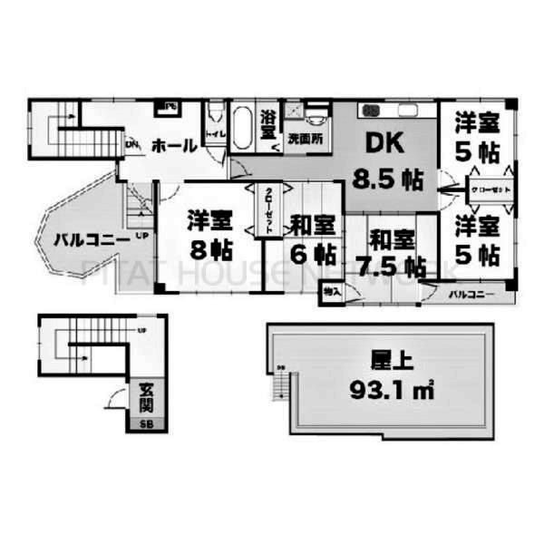 間取図(平面図)