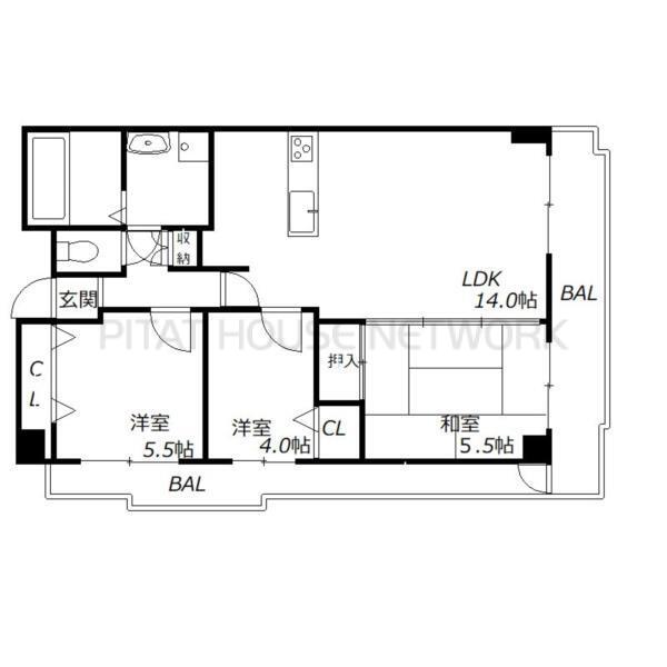 間取図(平面図)