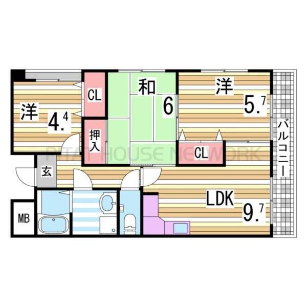 間取図(平面図)