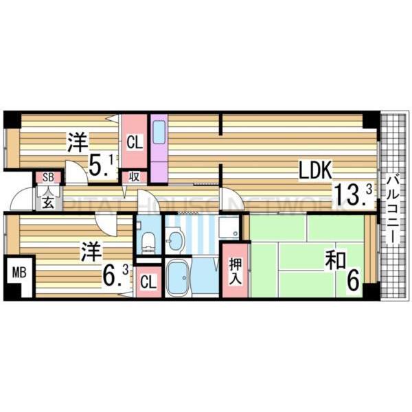 間取図(平面図)