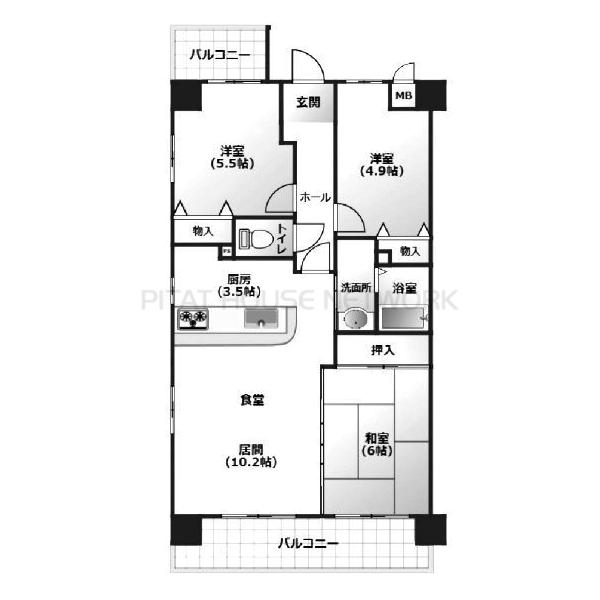 間取図(平面図)
