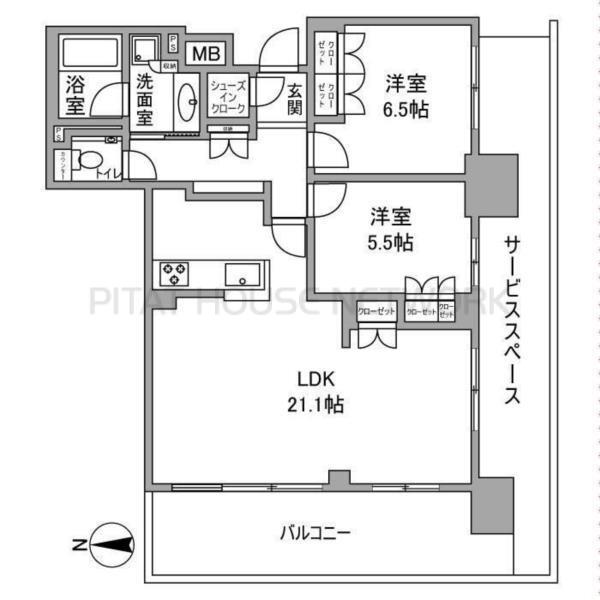 間取図(平面図)