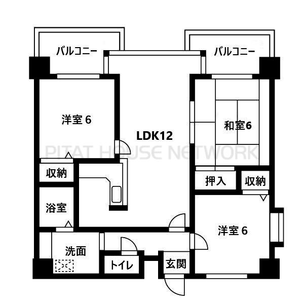 間取図(平面図)