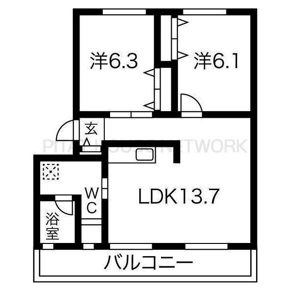 間取図(平面図)