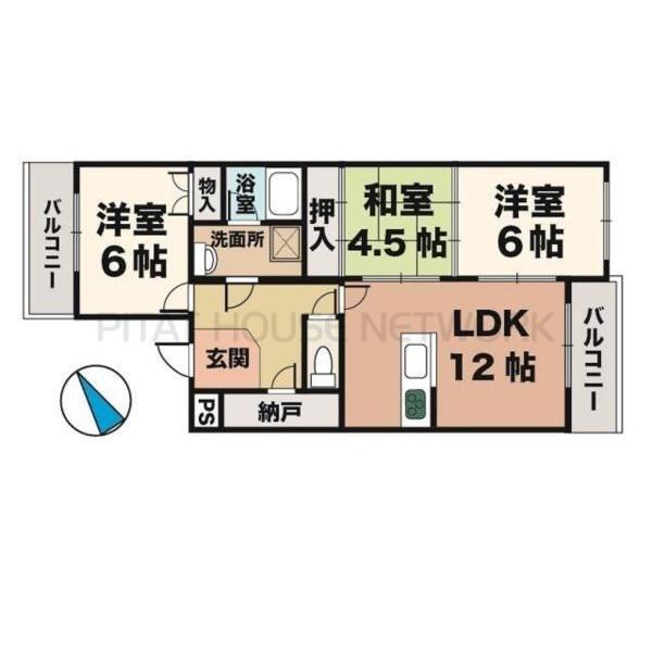 間取図(平面図)